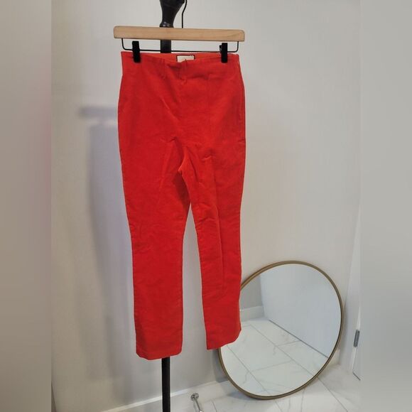TUCKERNUCK  Red Corduroy Ashford Pants Small - Picture 1 of 8